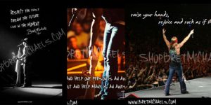 ShopBretMichaels.com Inspirational 8x10s