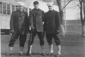 Bret's Dad Wally (Middle) and friends